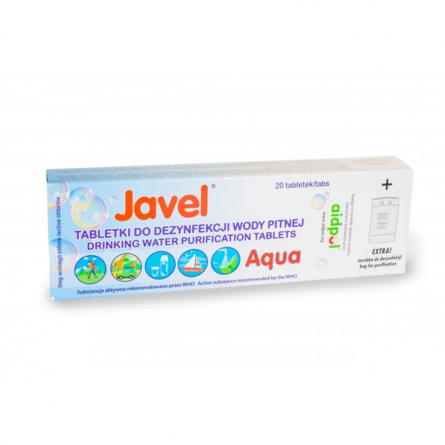 Javel drinking water disinfection tablets 20 pcs. 1/1