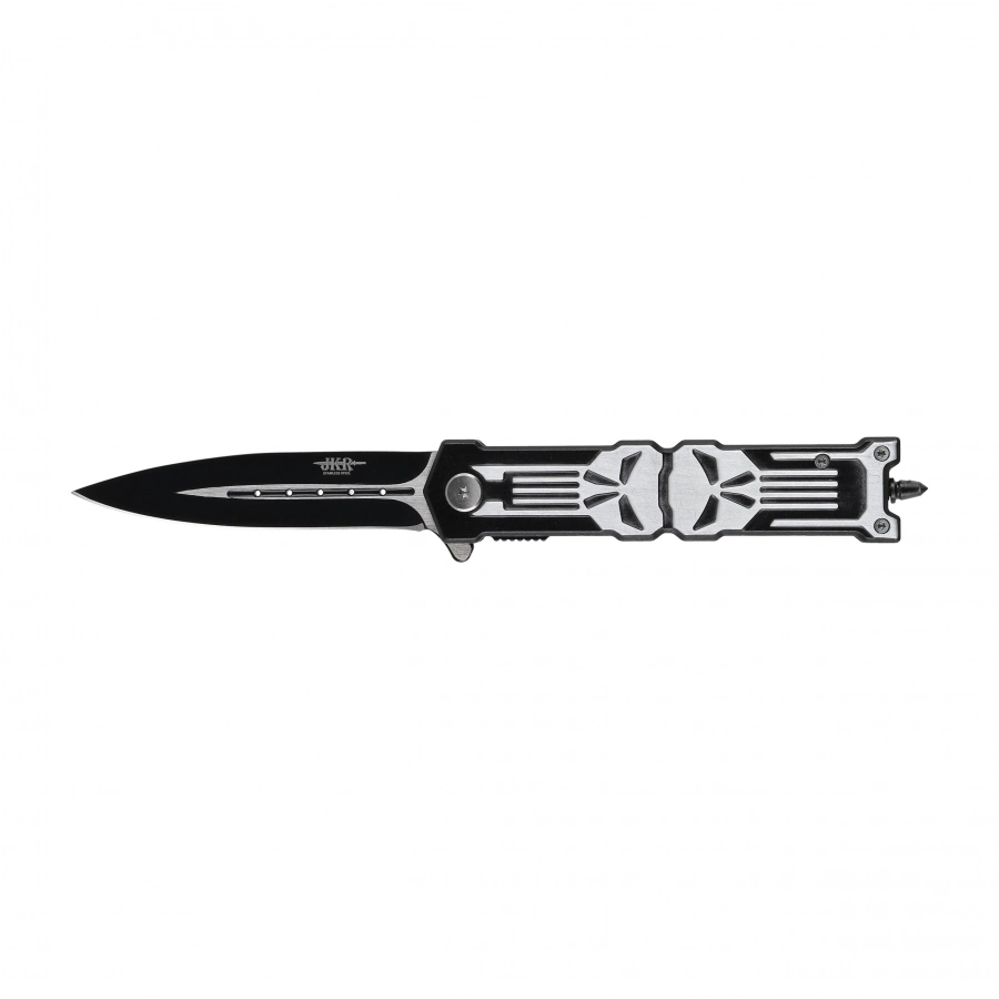 Joker JKR589 skull motif folding knife 1/5