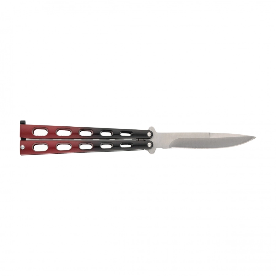 Joker JKR595 butterfly knife black and red 2/6
