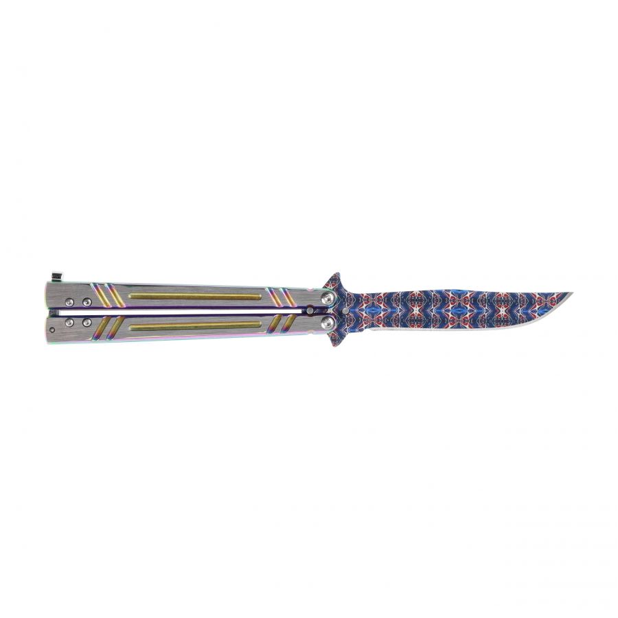 Joker JKR645 rainbow butterfly damscein knife 2/6