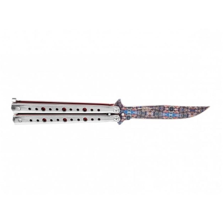 Joker JKR646 damascus butterfly knife 2/3