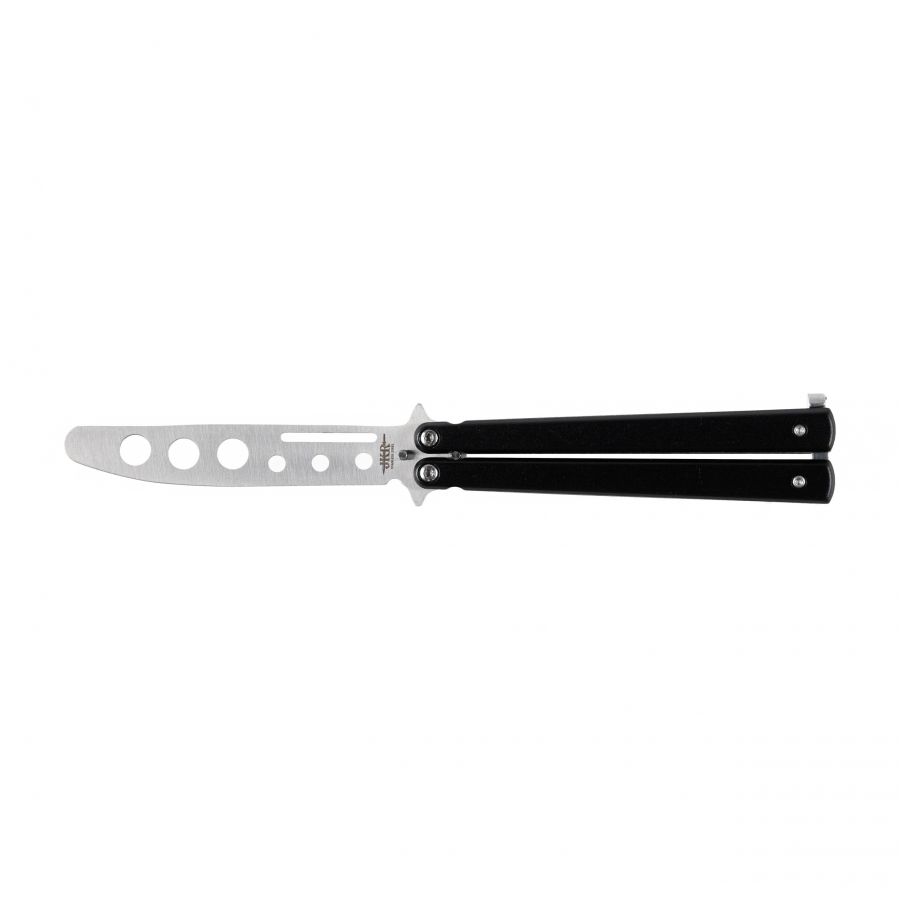 Joker JKR829 training knife black and silver 1/6