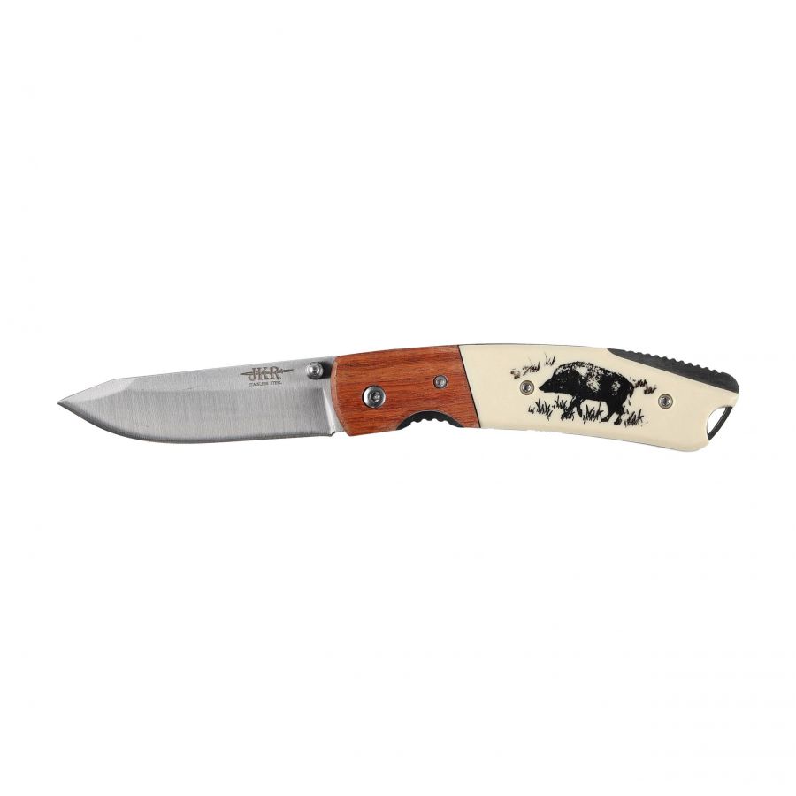 Joker knife JKR368 wild boar motif 1/5