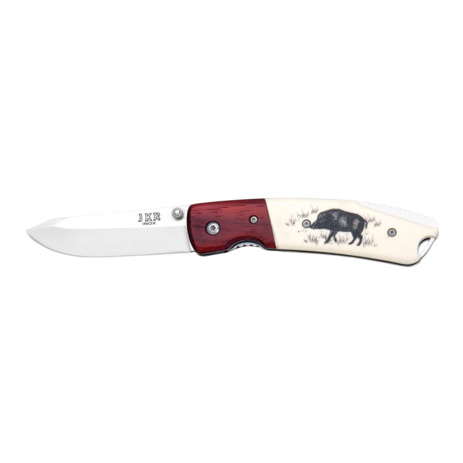 Joker knife JKR368 wild boar motif 1/2