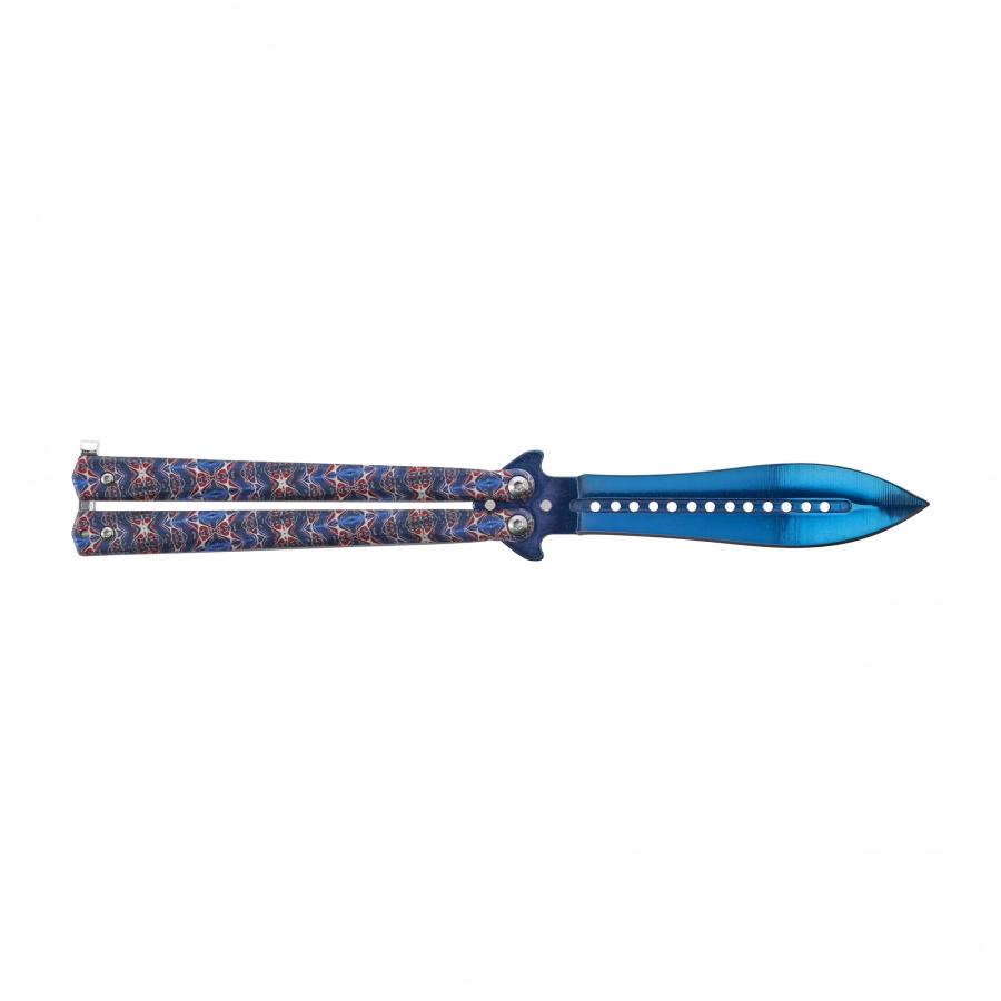 Joker knife JKR643 butterfly damascus color 2/6