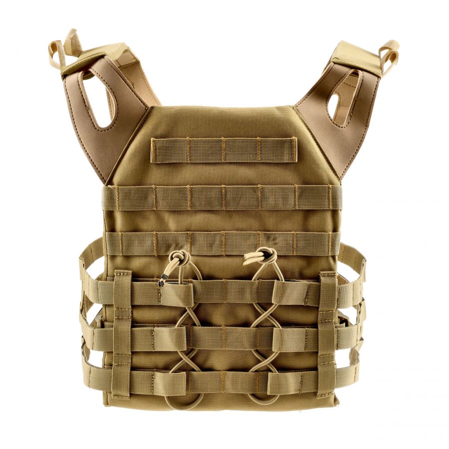 Jump tactical vest GFC Tactical brown. 3/3