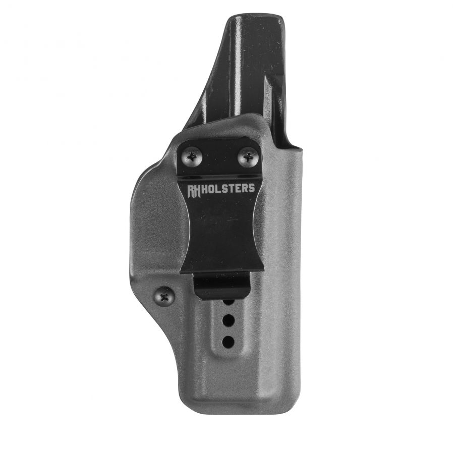 Kabura RH Holsters IWB do Glock 19 / 23 / 32, pełny sweatguard, flushclip 40 mm, prawa, czarna 1/2