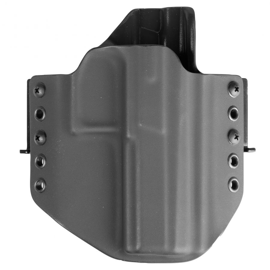 Kabura RH Holsters OWB do CZ P-09 1/2 sweatguard, speedloops 40 mm prawa, czarna 1/3