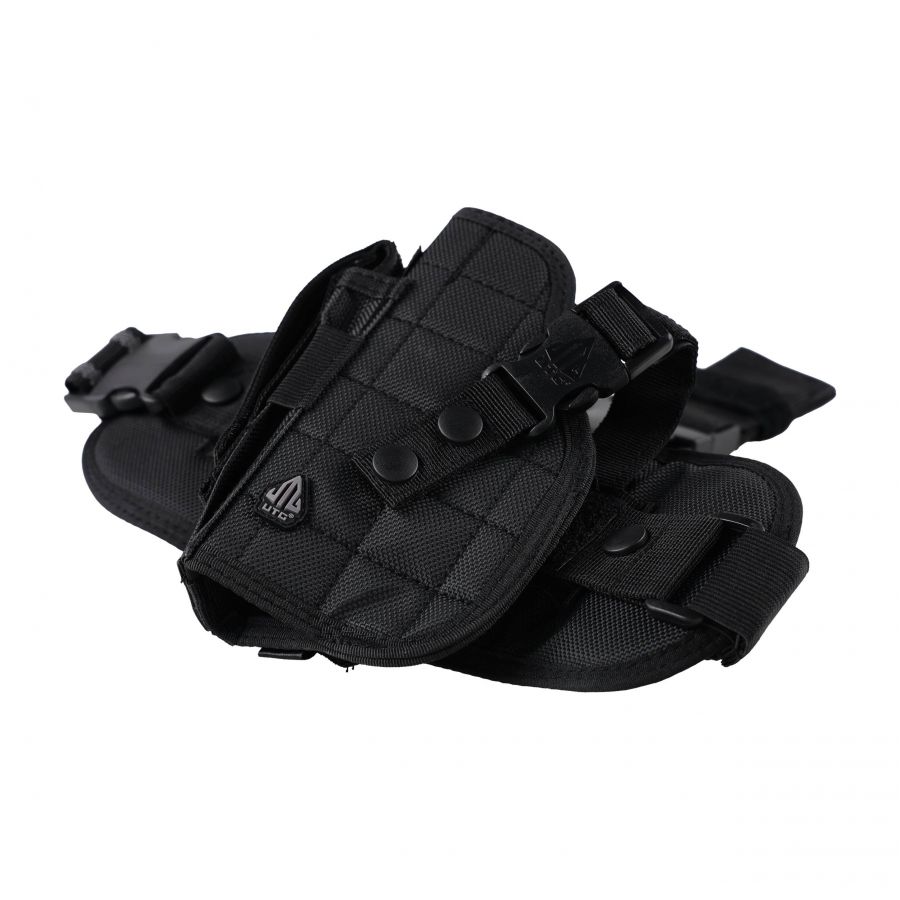 Kabura udowa Leapers UTG Special OPS Tactical Thigh Holster dla leworęcznych, czarna 4/5