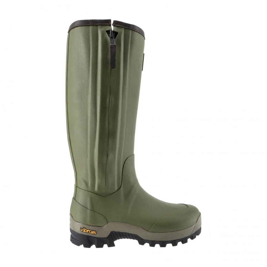 Kalosze męskie Harkila Forester Zip Dark olive 1/7