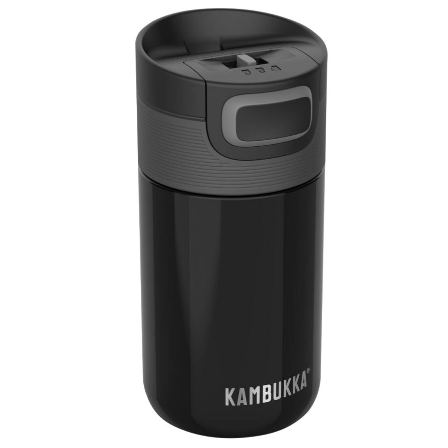 Kambukka Etna 300 ml thermal mug Pitch Black 1/5