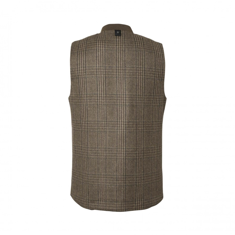 Kamizelka męska Chevalier Sion Fill100 Tweed Dark Brown Glencheck
 2/3