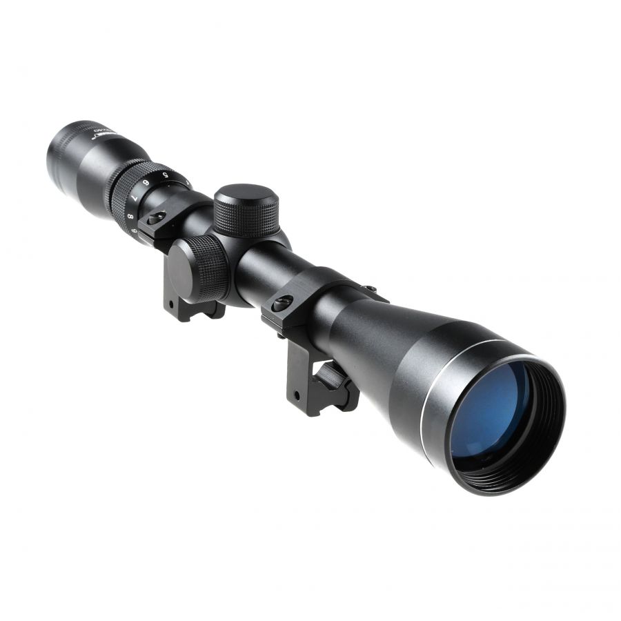 Kandar 3-9x40 1" Mil-dot rifle scope 3/6