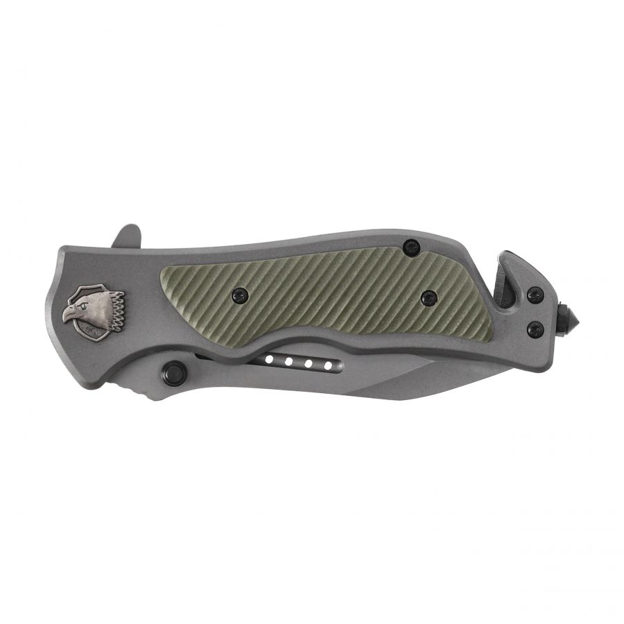 Kandar N389 rescue knife, green 4/5