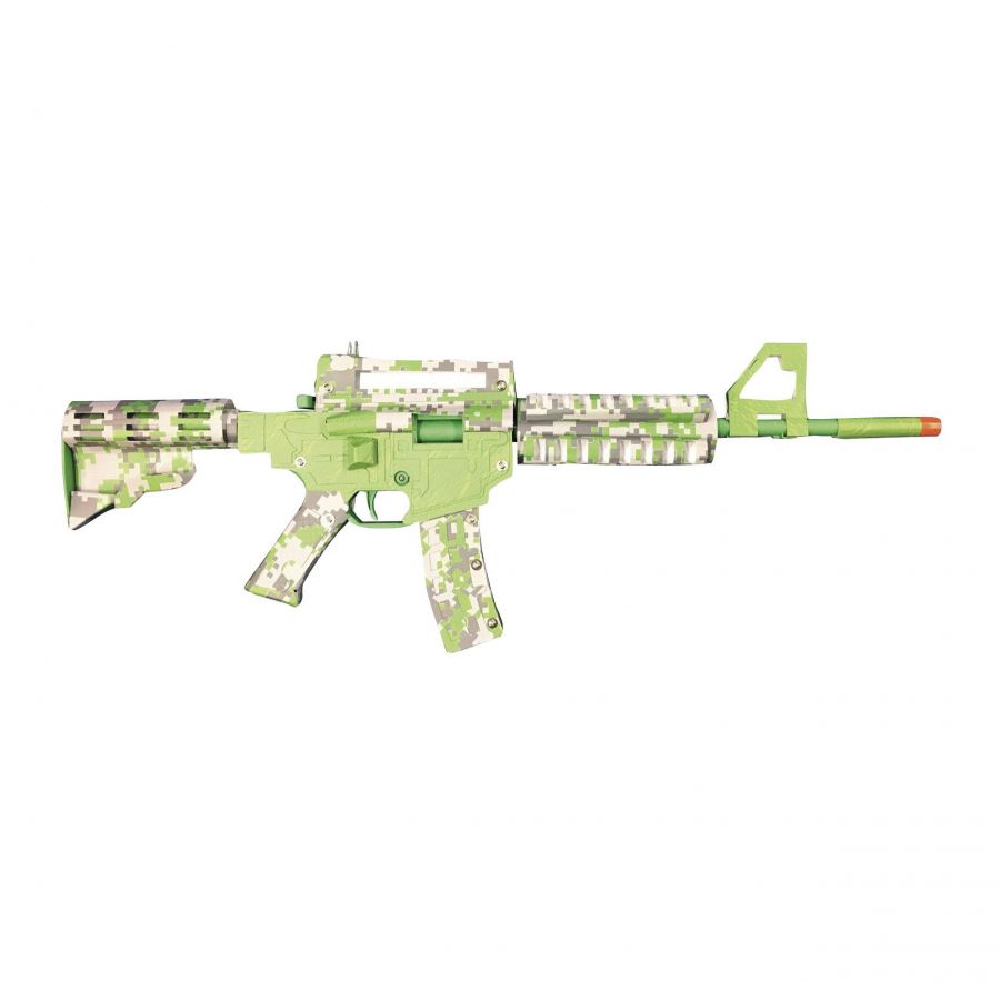 Karabin Paper Shooters Green Spit zestaw 1/8