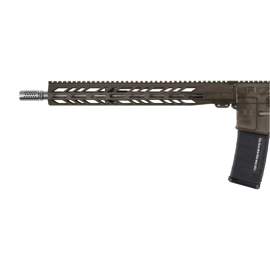 Karabinek Outerwild AR-15 RAZRBCK 16" Brązowy kal. 223rem/5,56x45mm 3/13