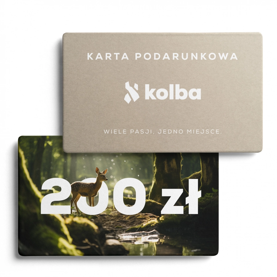 Karta podarunkowa Kolba 200 zł 1/3