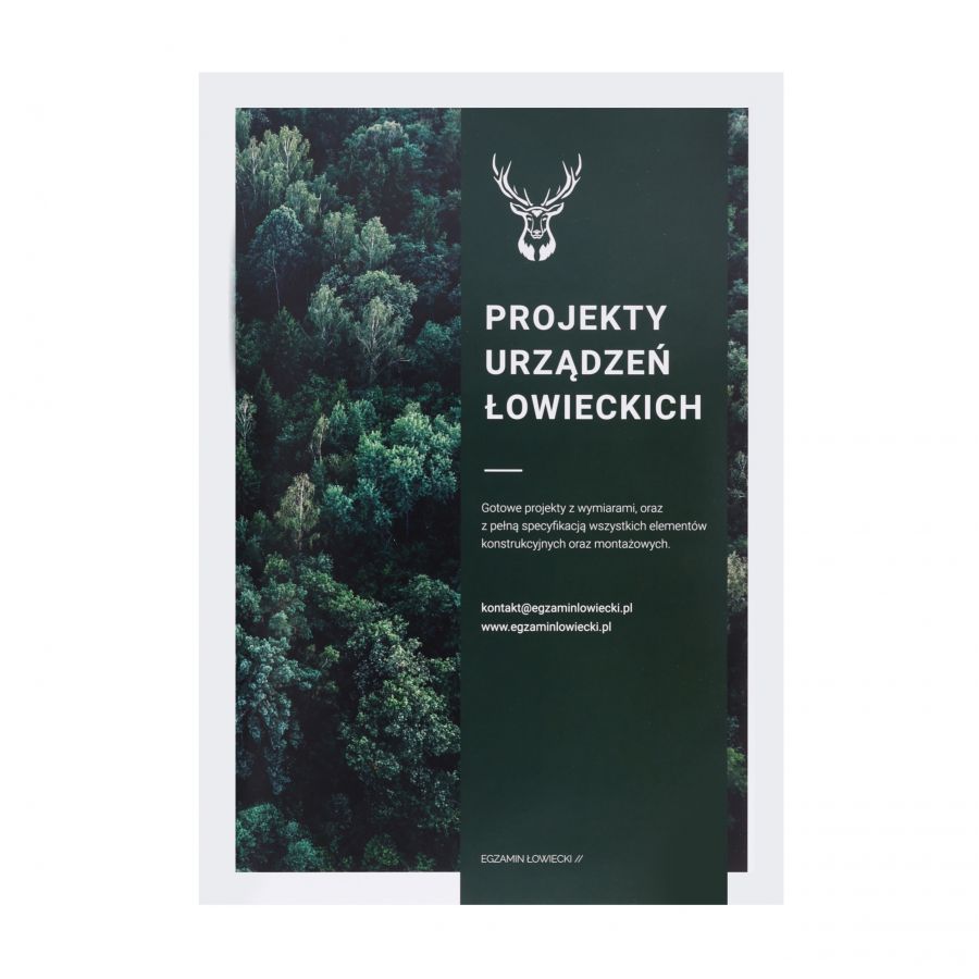 Katalog „Projekty urządzeń łowieckich - Egzamin Łowiecki" 1/5