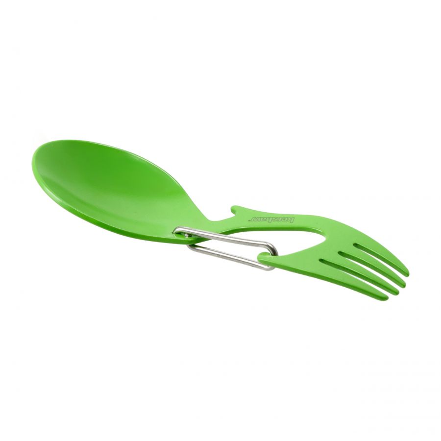 Kershaw Ration 1140GRN spoon-fork essential. 3/4