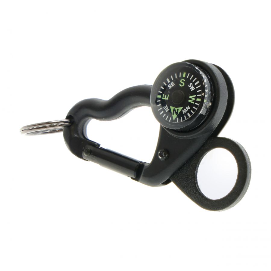 Key ring with thermometer, compass and magnifying glass Sun Co. 3/4