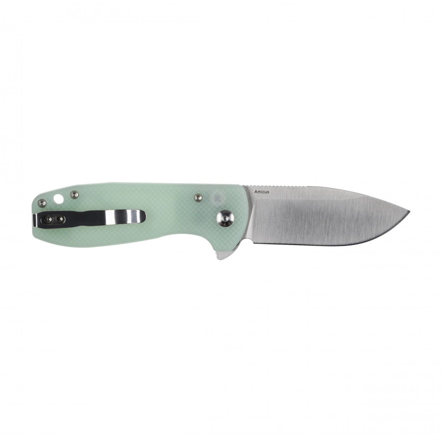 Kizer Amicus L3002A2 jade folding knife 2/6