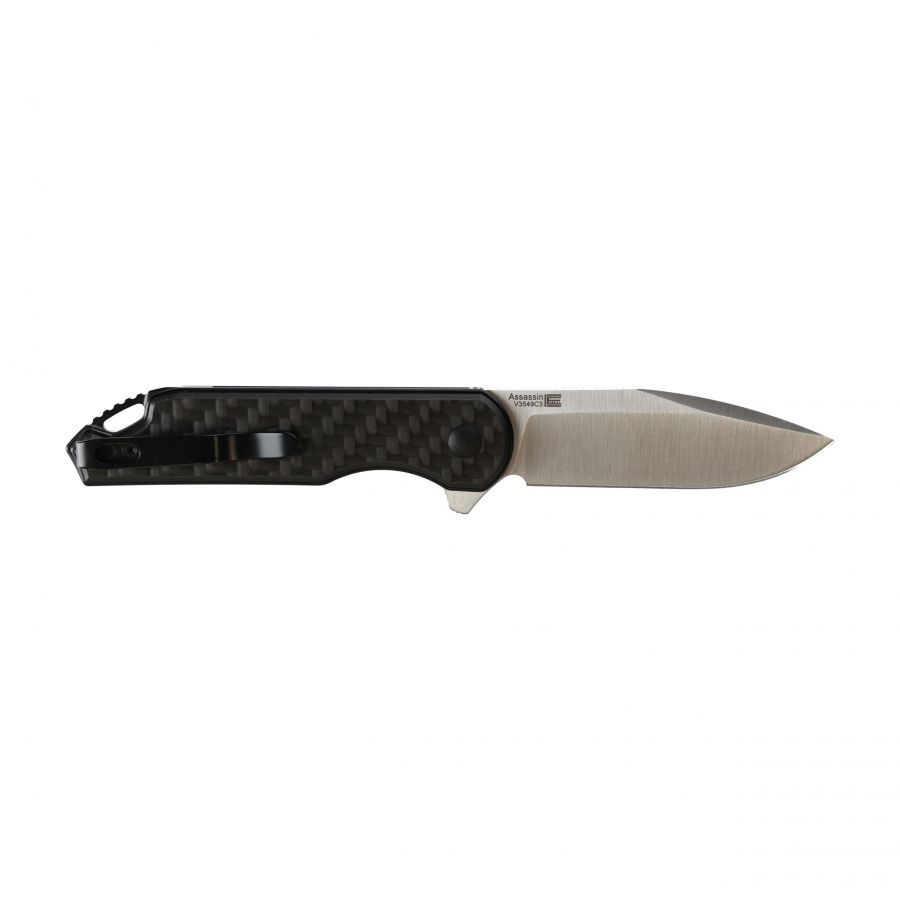 Kizer Assassin V3549C3 gray-silver folding knife 2/6