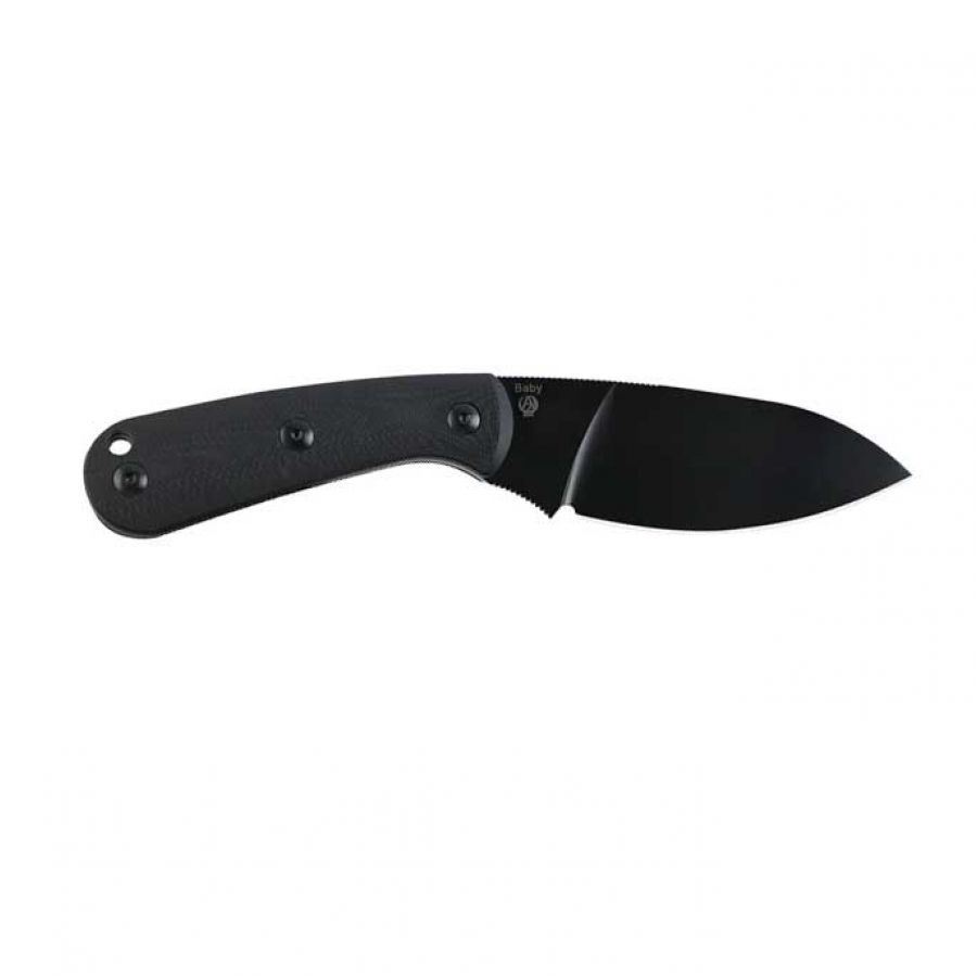 Kizer Baby 1044C1 black fixed blade knife 2/7