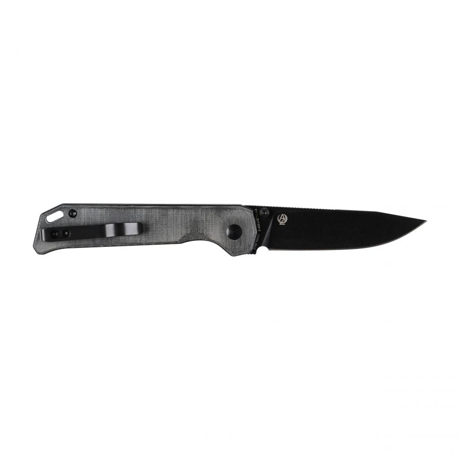Kizer Begleiter 2 knife V4458.2BC2 gray-black, leather 2/6