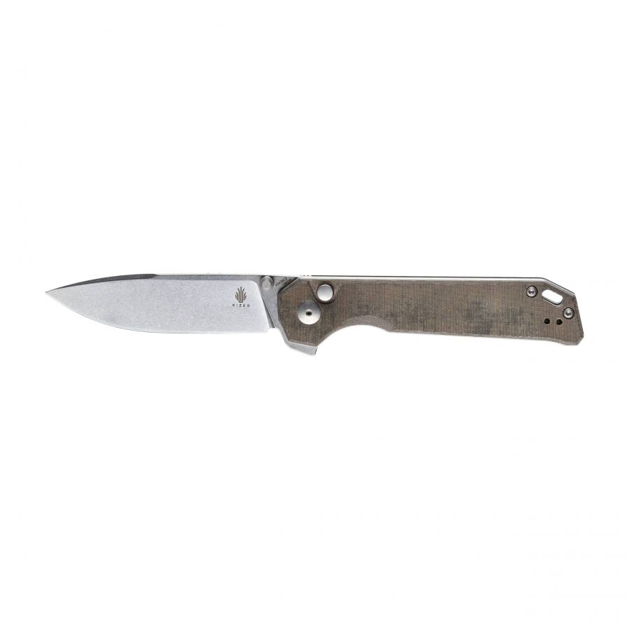 Kizer Begleiter (XL) knife V5458C2 green-silver, skl. 1/6