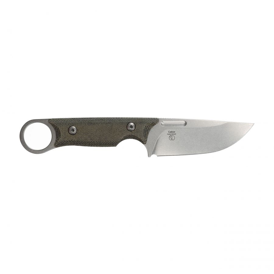 Kizer Cabox 1048A1 fixed blade knife 2/7