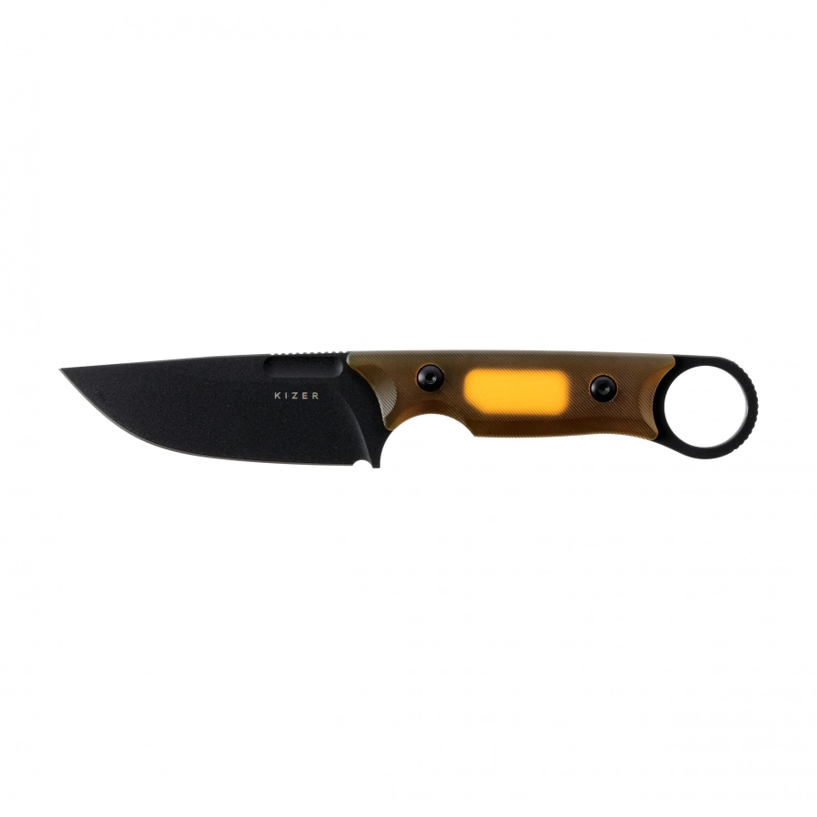Kizer Cabox 1048A6 fixed blade knife 1/7
