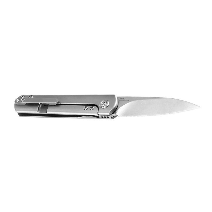 Kizer Feist Ki3499 gray folding knife 2/10