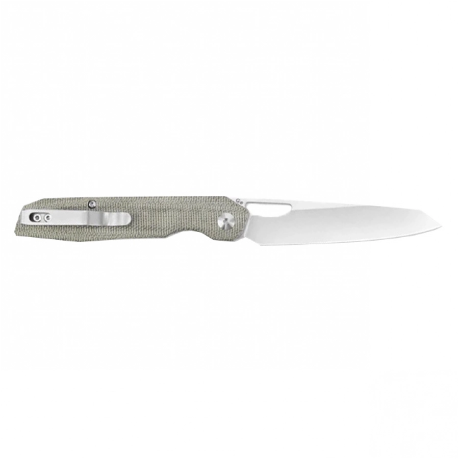 Kizer Genie V4545C1 green folding knife 2/7