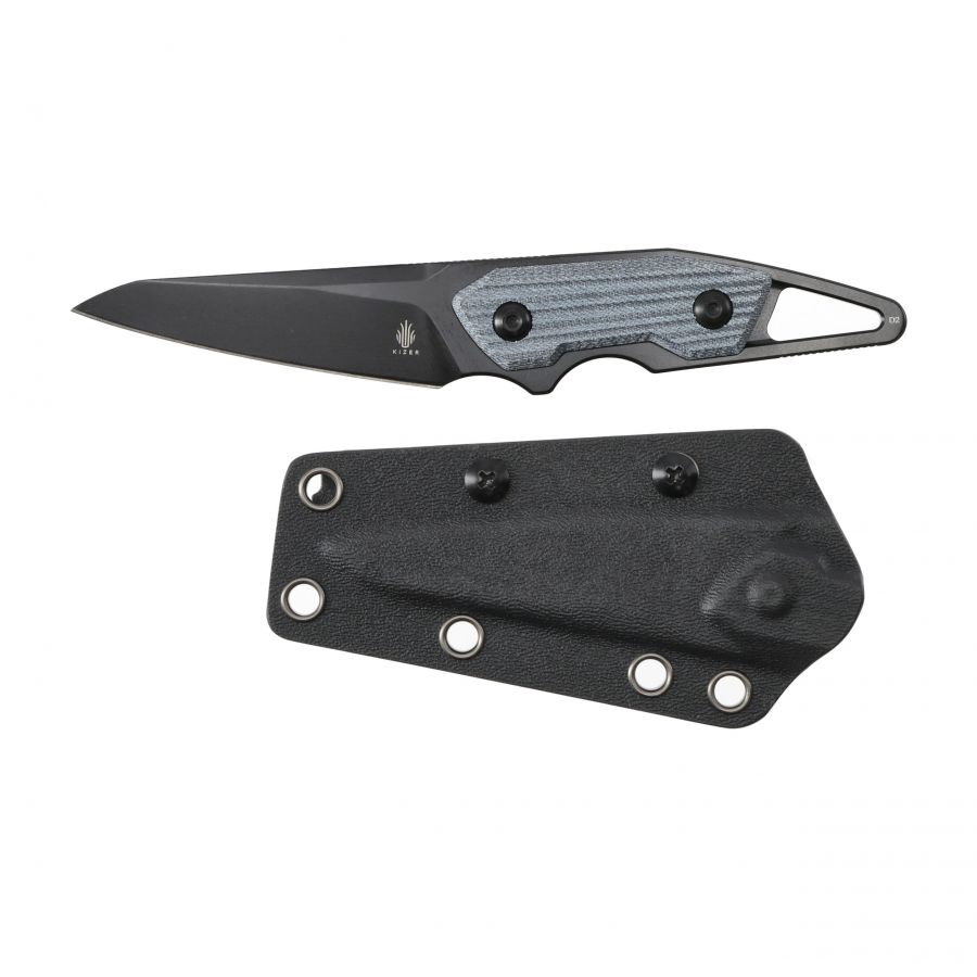 Kizer Groom 1060A1 blue-black folding knife 4/8