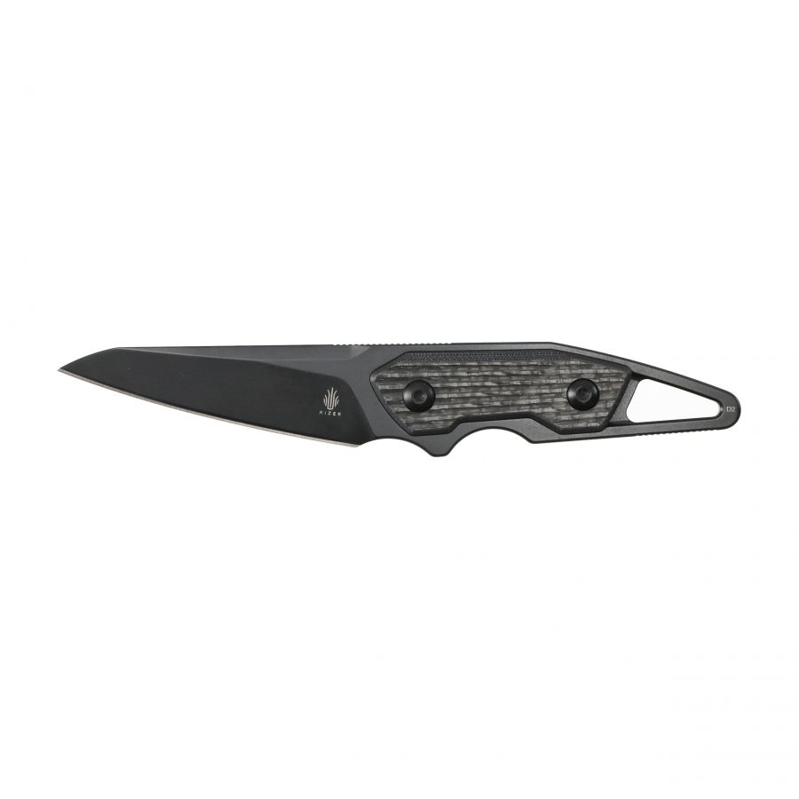 Kizer Groom 1060A2 black folding knife 1/8