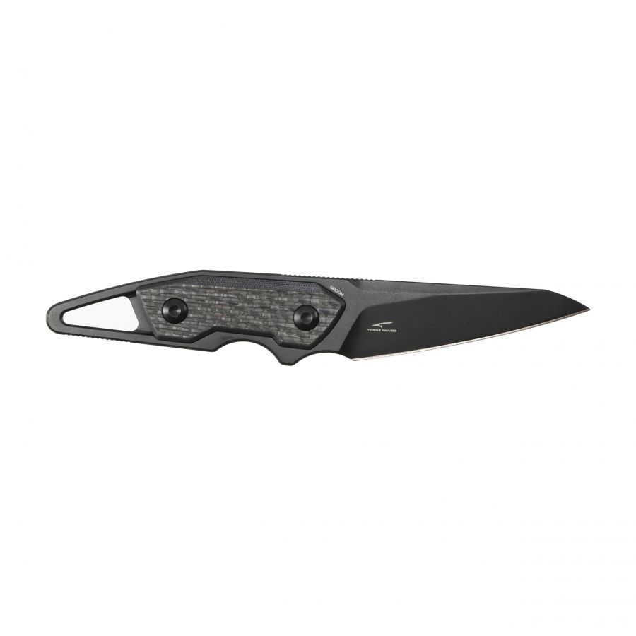 Kizer Groom 1060A2 black folding knife 2/8