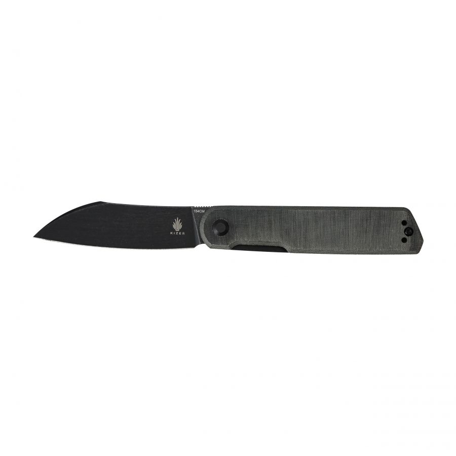 Kizer Klipper V3580C2 black folding knife 1/6