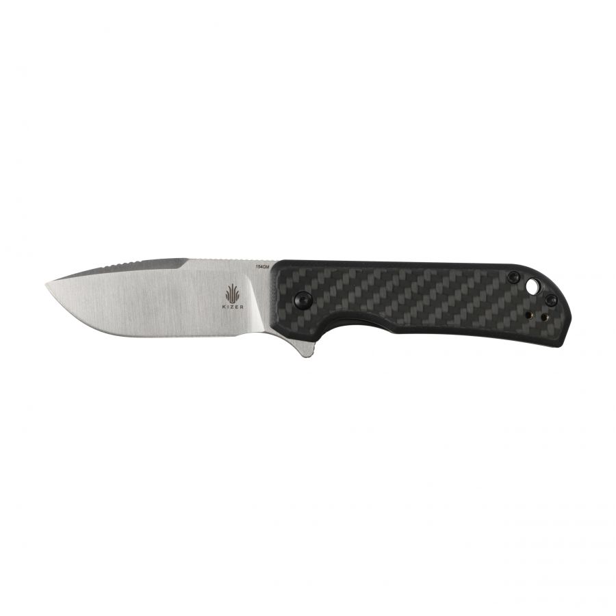 Kizer Nice Guy V3011C1 black folding knife 1/6