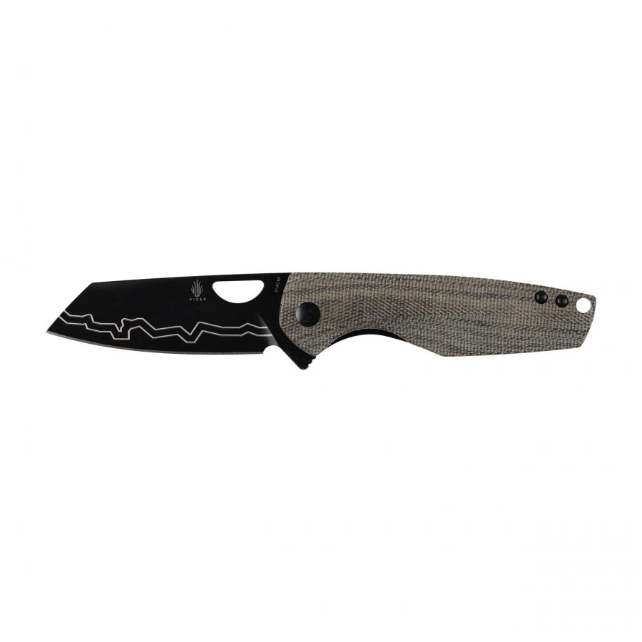 Kizer Sparrow V3628C1 black folding knife 1/6