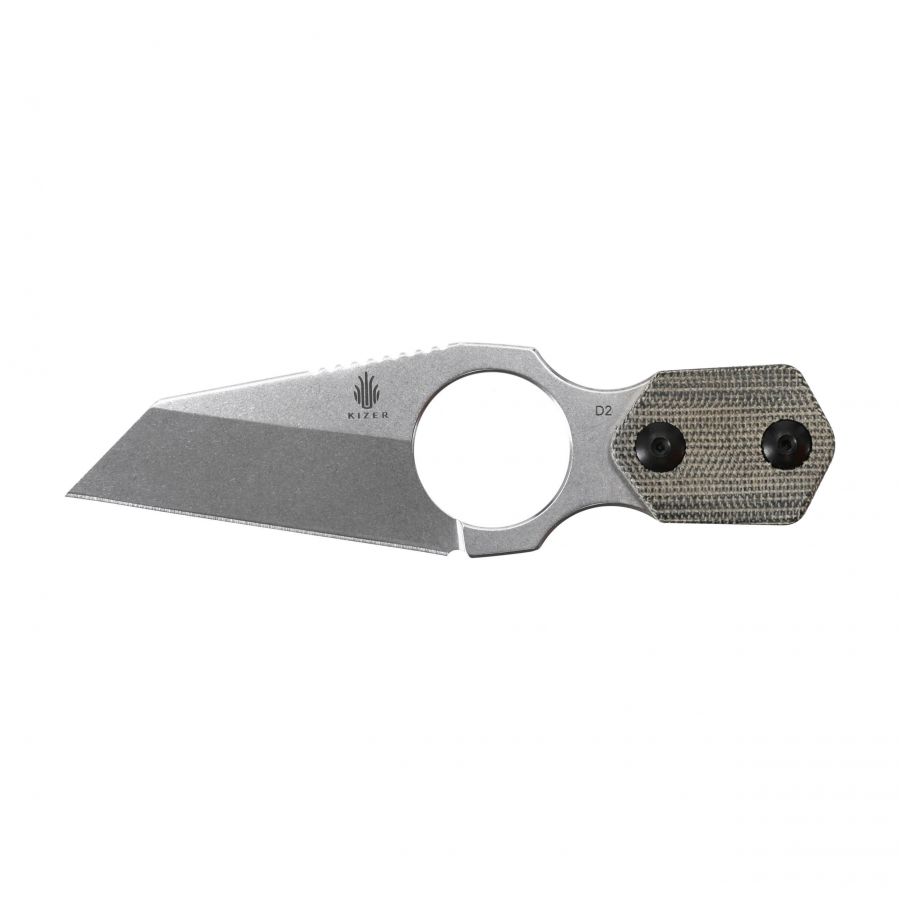 Kizer Variable Wharncliffe knife 1052A1 fixed blade 1/7