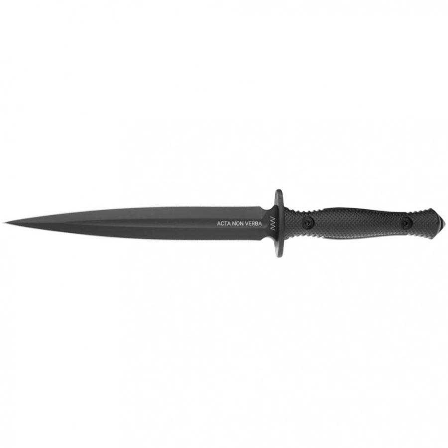 Knife, dagger ANV Knives M500 Anthropoid black 1/3