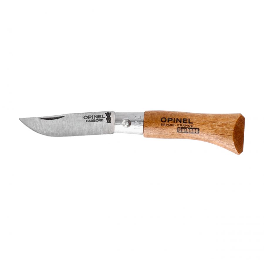 Knife Opinel 2 carbon beech 1/5