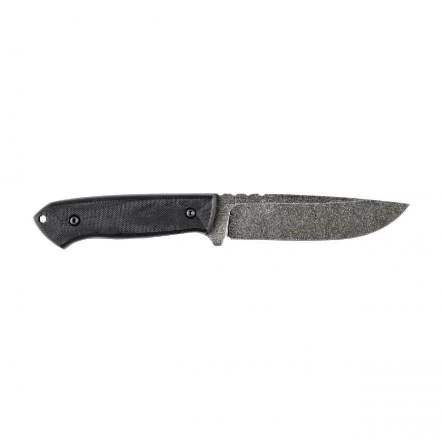 Knife Za Pas Outdoor G10 Stonewash black. 2/5