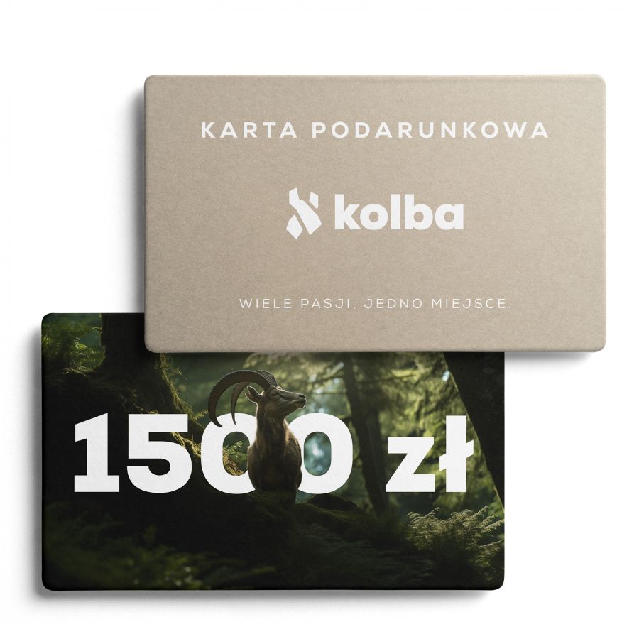 Kolba gift card 1500 PLN 1/3