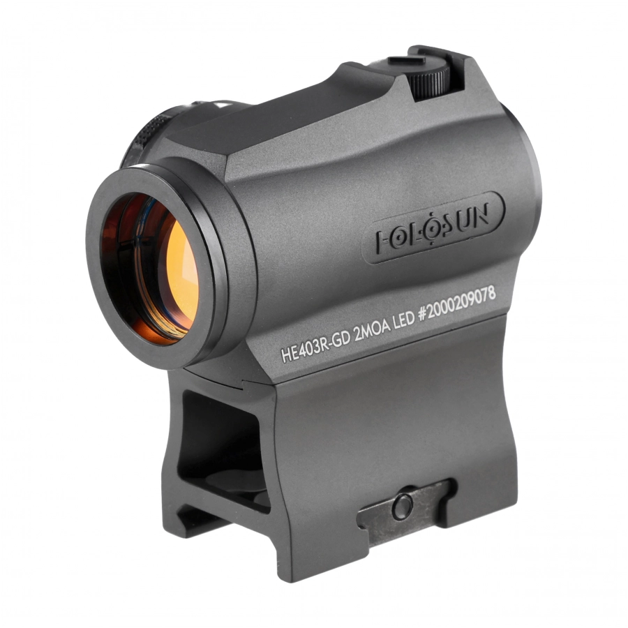 Kolimator Holosun HE403R-GD Gold Dot Montaż niski i 1/3 Co-witness 1/8