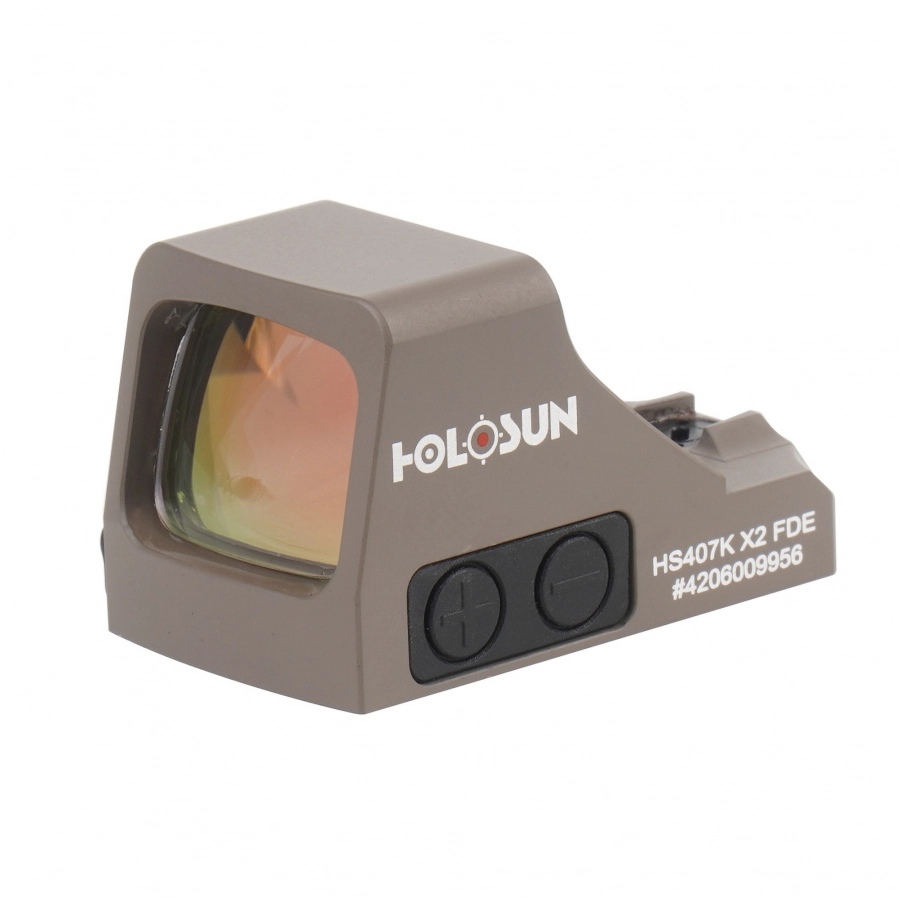 Kolimator Holosun HS407K X2 FDE Open Reflex SubCompact Pistol Sight 1/5