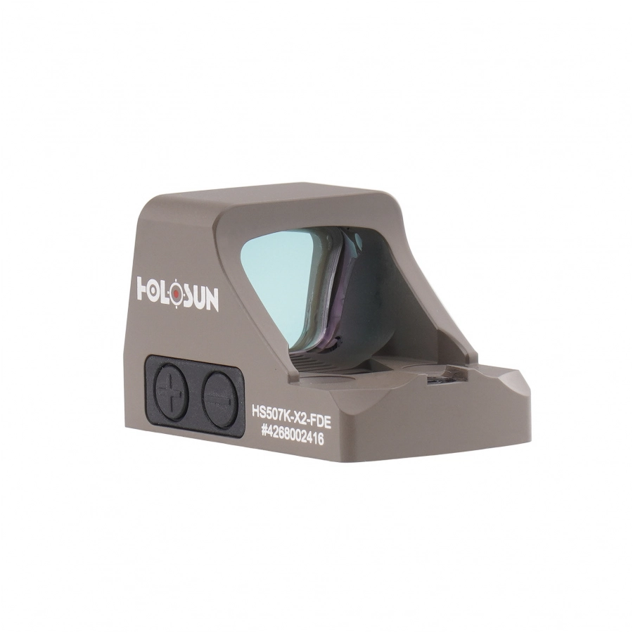 Kolimator Holosun HS507K X2 FDE Open Reflex SubCompact Pistol Sight 3/5