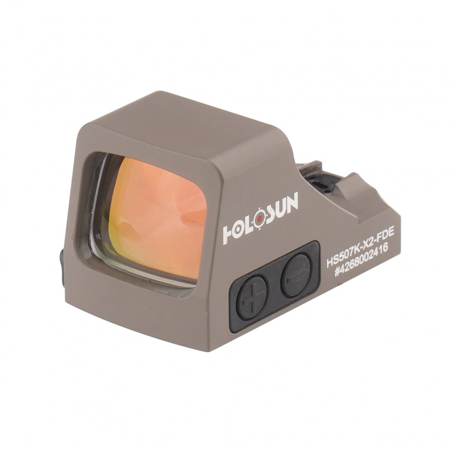 Kolimator Holosun HS507K X2 FDE Open Reflex SubCompact Pistol Sight 1/5