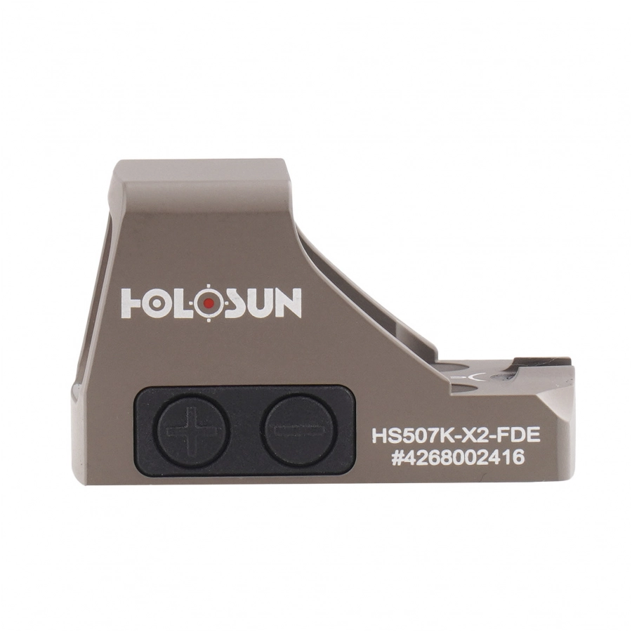 Kolimator Holosun HS507K X2 FDE Open Reflex SubCompact Pistol Sight 4/5