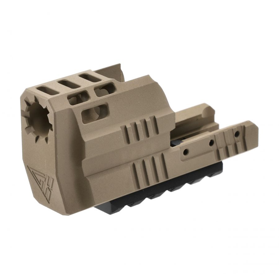 Kompensator na szynę GK Arms do pistoletu Canik Elite Combat FDE 1/4